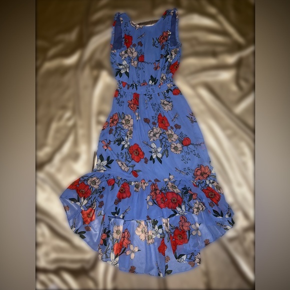 Vince Camuto Blue Floral Maxi Dress - Picture 3 of 6